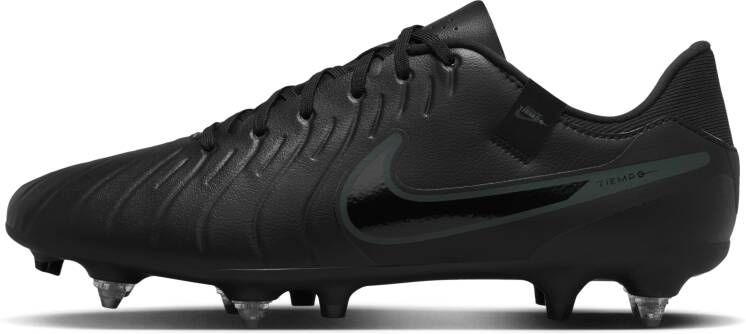 Nike Tiempo Legend 10 Academy low top voetbalschoenen (zachte ondergrond) Zwart