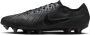 Nike Tiempo Legend 10 Elite low top voetbalschoenen (stevige ondergrond) Zwart - Thumbnail 1