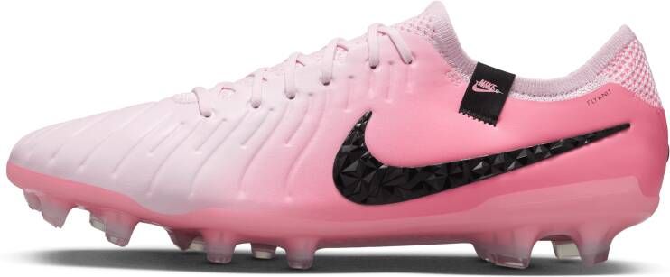 Nike Tiempo Legend 10 Elite low-top voetbalschoenen (stevige ondergronden) Roze