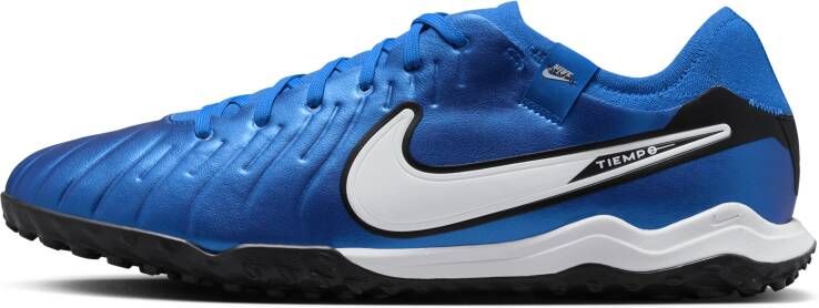 Nike Tiempo Legend 10 Pro low-top voetbalschoen (turf) Blauw