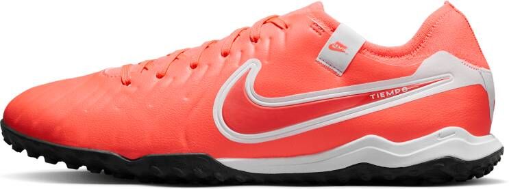 Nike Tiempo Legend 10 Pro low-top voetbalschoen (turf) Roze