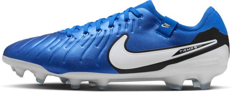 Nike Tiempo Legend 10 Pro low top voetbalschoenen (stevige ondergrond) Blauw