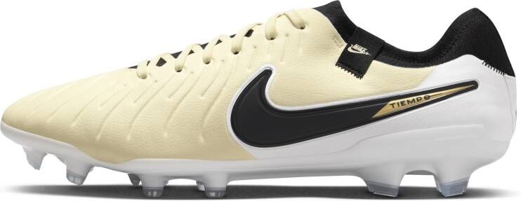 Nike Tiempo Legend 10 Pro low top voetbalschoenen (stevige ondergrond) Geel