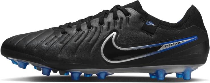 Nike Tiempo Legend 10 Pro low top voetbalschoenen (kunstgras) Zwart