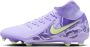 Nike United Phantom Luna 2 Academy high-top voetbalschoenen (meerdere ondergronden) Paars - Thumbnail 1