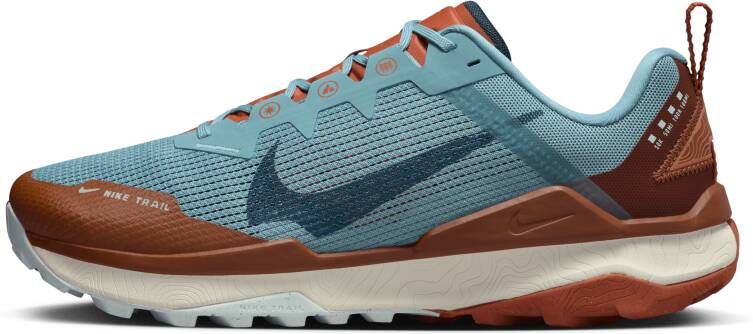 Nike Wildhorse 8 Trailrunningschoenen voor heren Blauw