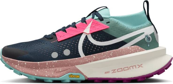 Nike Zegama 2 Trailrunningschoen voor dames Blauw