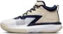 Jordan Zion 1 Fossil Midnight Navy White Metallic Gold Schoenmaat 40 1 2 Basketball Performance Mid DA3130 241 - Thumbnail 2