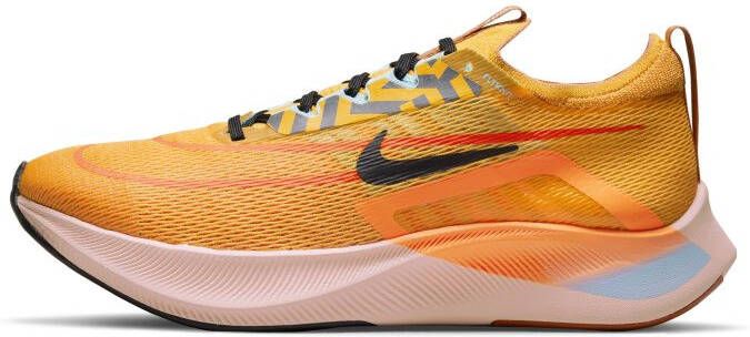 Nike Zoom Fly 4 Hardloopschoenen(straat) Geel