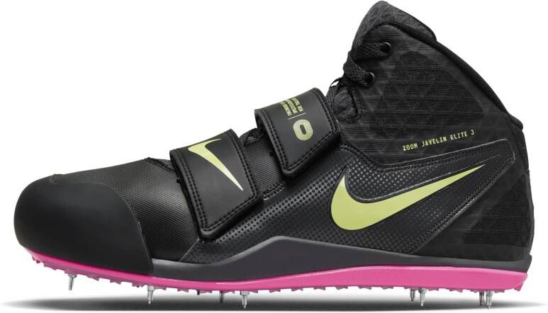 Nike Zoom Javelin Elite 3 Track and Field throwing spikes Zwart