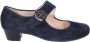 Ara Catania 12-63630-13 Blue H+ Wijdte Pumps - Thumbnail 2