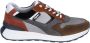 Australian Sneaker Kyoto Grey Leather 15.1651.01-K16 Grey Combi - Thumbnail 2