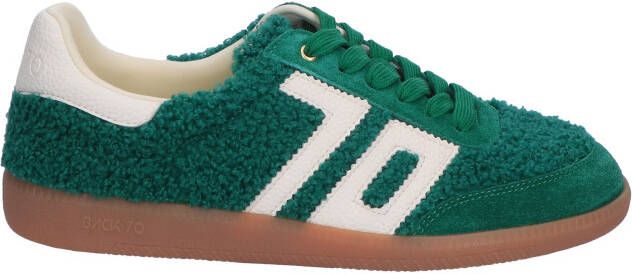 Back 70 Cloud Teddy 214 Suede Pavone Green Lage sneakers