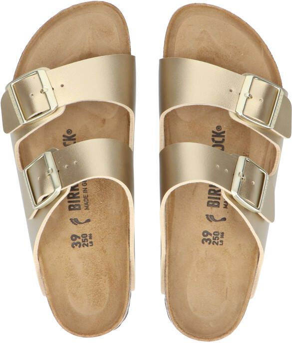 Birkenstock Arizona Gold Narrow Fit Slippers