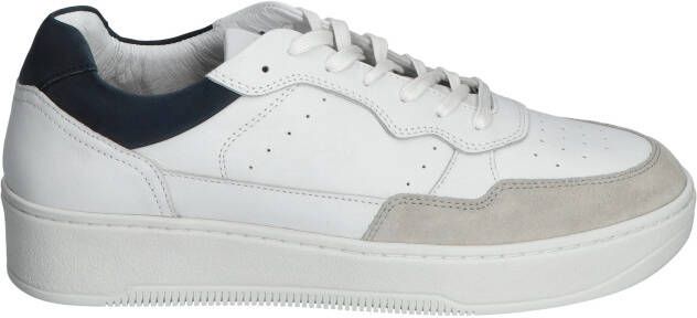 Blackstone Drew ZG46 White Navy Sneakers