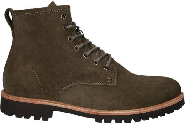 Blackstone Footwear UG10 Saloon Brown Veterschoenen