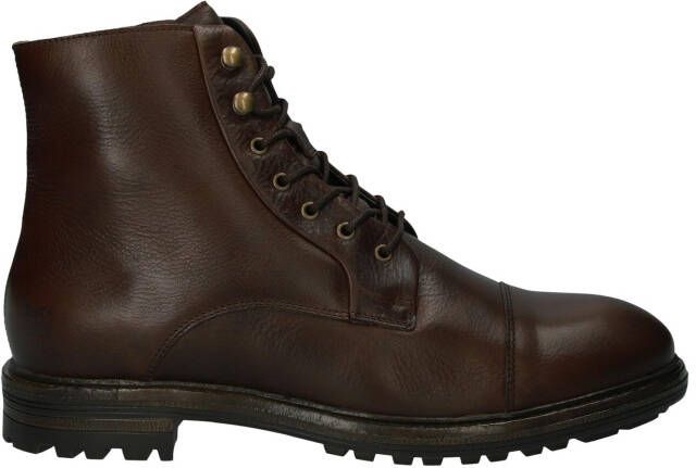 Blackstone Footwear UG21 Dark Brown Veterschoenen