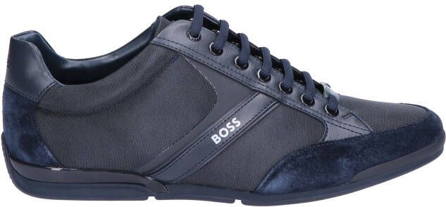 Boss Saturn Lowp MX Dark Blue Sneakers