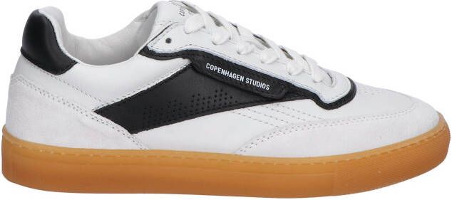 Copenhagen Studios CPH 90 Leather Mix White Black Sneakers