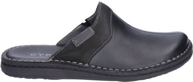 Cypres Loet Black Pantoffels