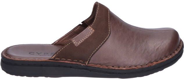 Cypres Loet Brown Pantoffels