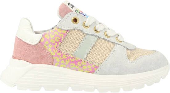 Develab 42752 199 White Combi Fantasy Lage sneakers