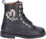 Develab 42936 922 Meisjes Veterboots Zwart - Thumbnail 3