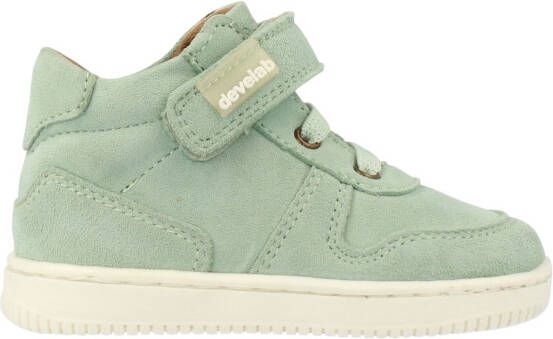 Develab 44309 513 Light Green Suede Baby-schoenen