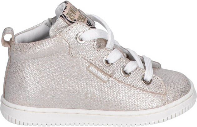 Develab 44326 351 Gold Metallic Sneakers hoge-sneakers