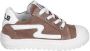 Develab 45957 233 Taupe Suede Lage sneakers - Thumbnail 2