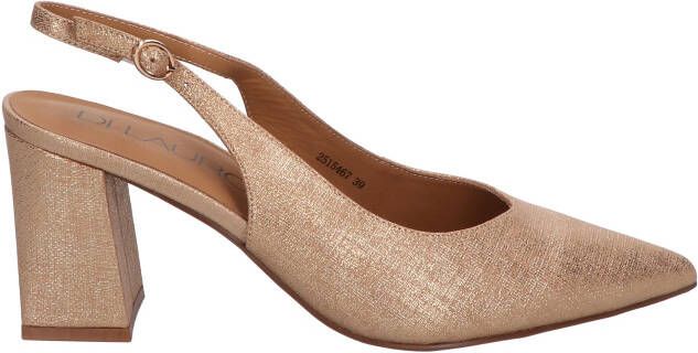 Di lauro Alfonsa 2515467 569 L.Gold Cow Leather Pumps