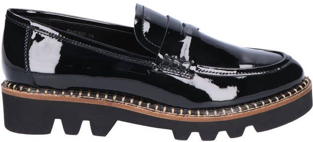 Di lauro Pearl Black Patent Instapschoenen