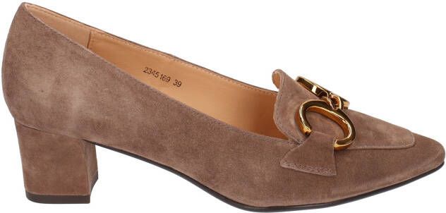 Dark taupe clearance pumps