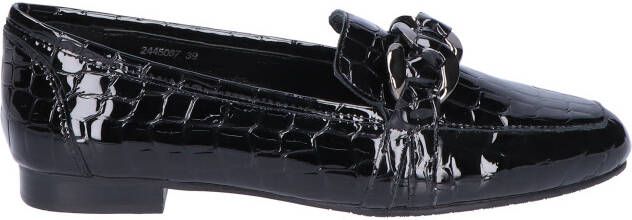 Di lauro Sindy Black Croco Instapschoenen