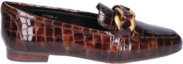 Di lauro Sindy Bronze Croco Instapschoenen