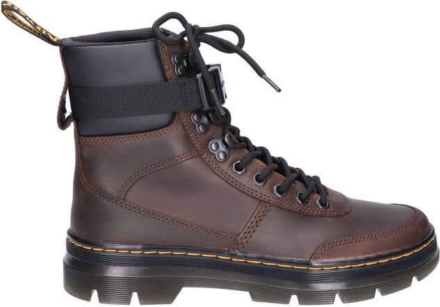 Dr Martens Combs Tech Dark Brown Crazy Horse Boots