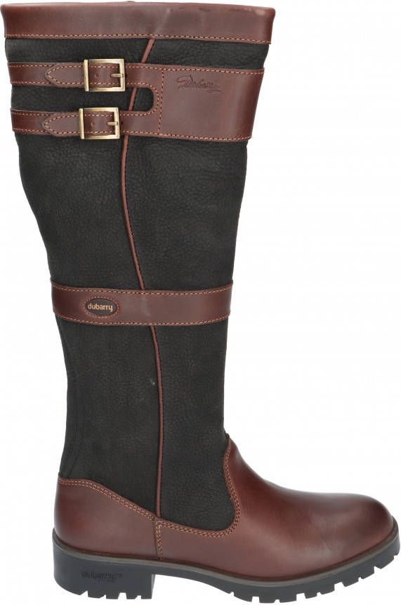 Dubarry Longford Women Black Brown Lange laarzen