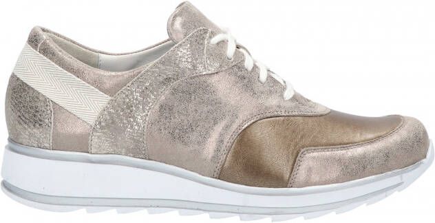 Durea 6225 685H Taupe Brons H-Wijdte Veterschoenen