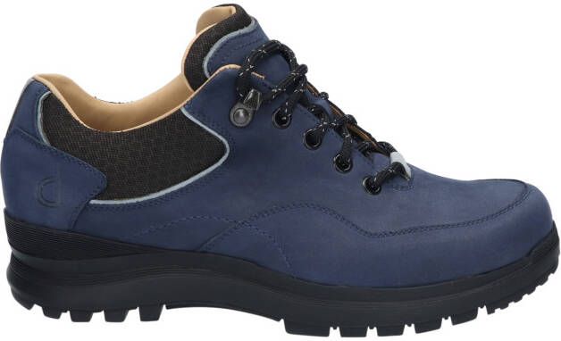 Durea 6266 675H Blauw H-Wijdte Veterschoenen