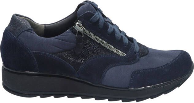 Durea 6279 685 1139 Blue H-wijdte Veterschoenen