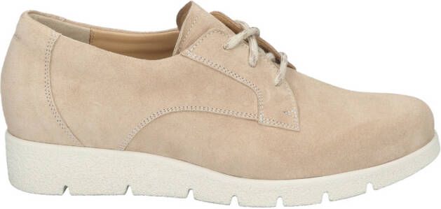 Durea 6293 094 0219 Beige G-Wijdte Veterschoenen