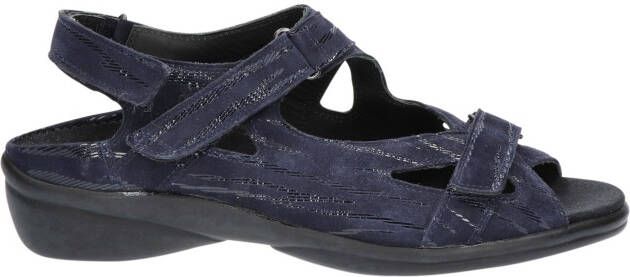 Durea 7258 219K Donkerblauw K-Wijdte Sandalen