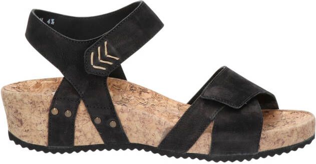 Durea 7400 024G Zwart G Wijdte Sandalen