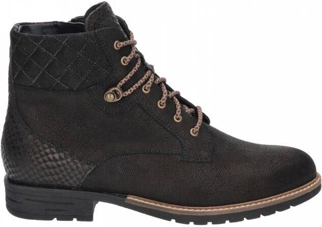 Durea 9731 768K Zwart K-Wijdte Veter boots