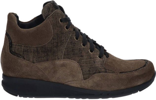 Durea 9735 688K Beige K-Wijdte Veterschoenen