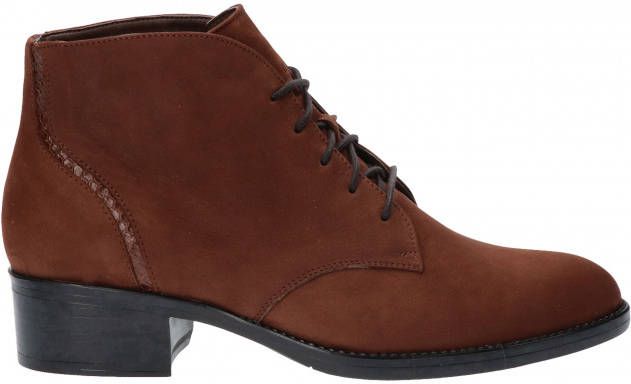 Durea 9738 912E Bruin E-Wijdte Veter boots