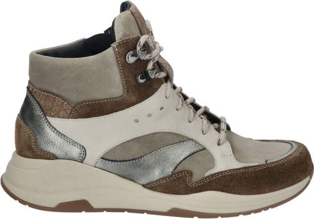 Durea 9755 688K Taupe K Wijdte Veterschoenen