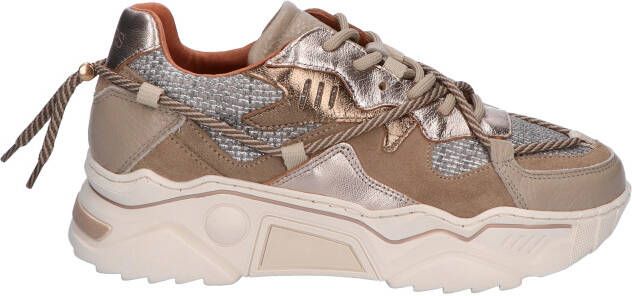 Dwrs label Jupiter Taupe Stone 8066 Sneakers