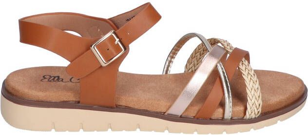 Ella cruz Tika Brown Sandalen