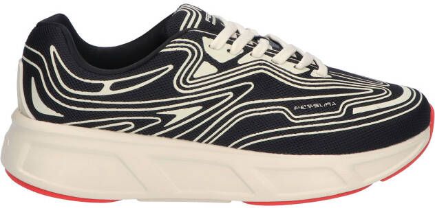 Fessura Run #01 Black Milk Lage sneakers